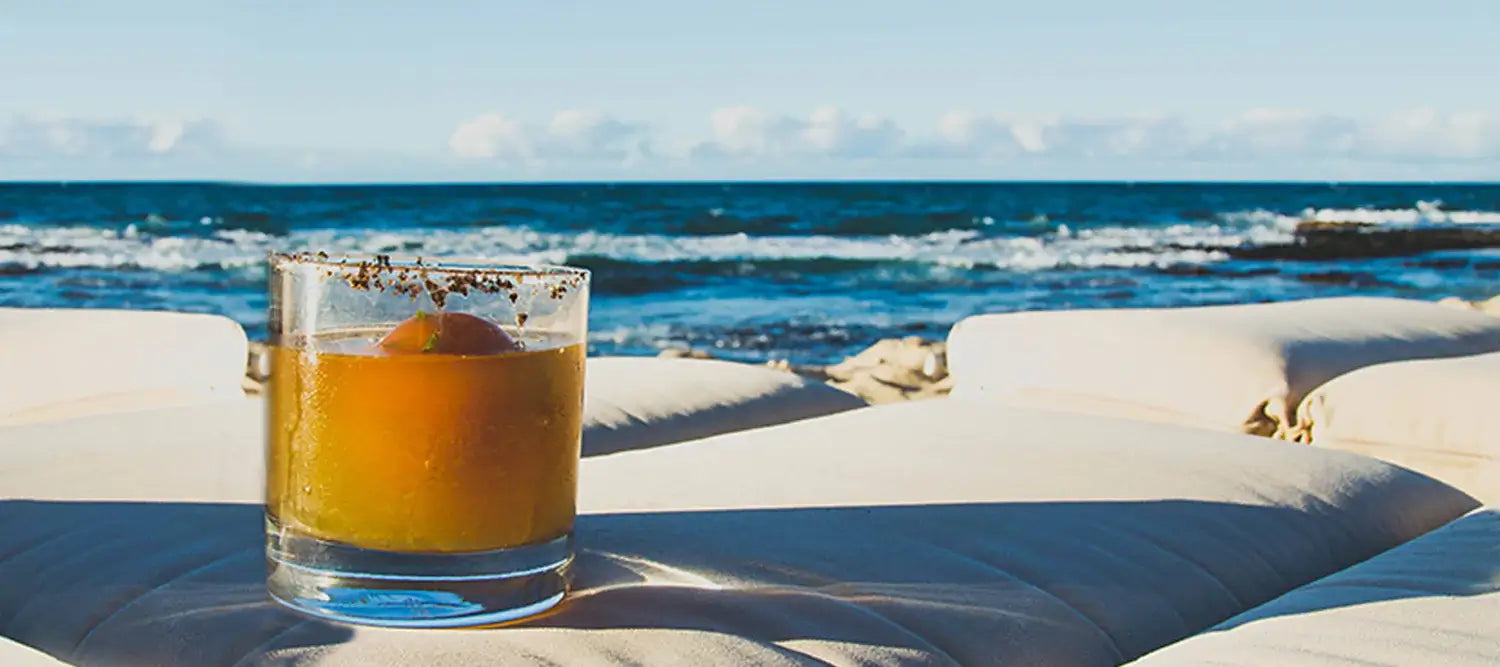 smoked awapuhi tea and ginger mojito cocktail mixology recipe