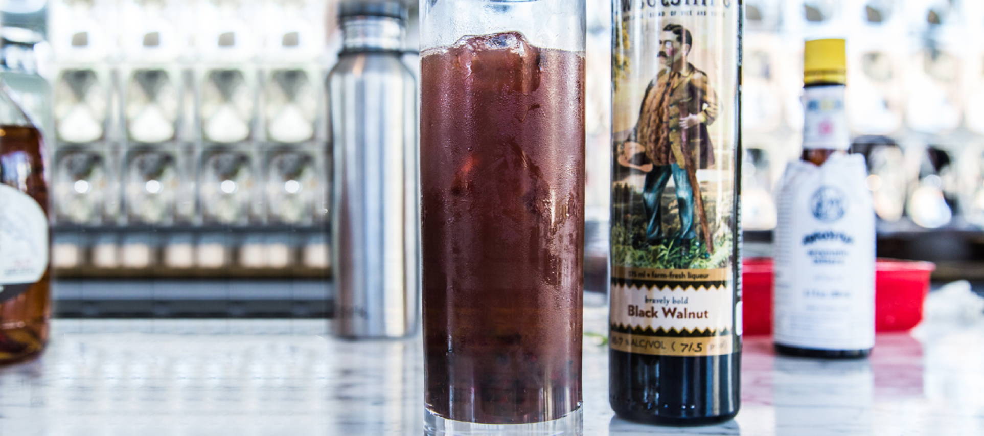 Bourbon Black Iced Tea Cocktail Mixology Recipe