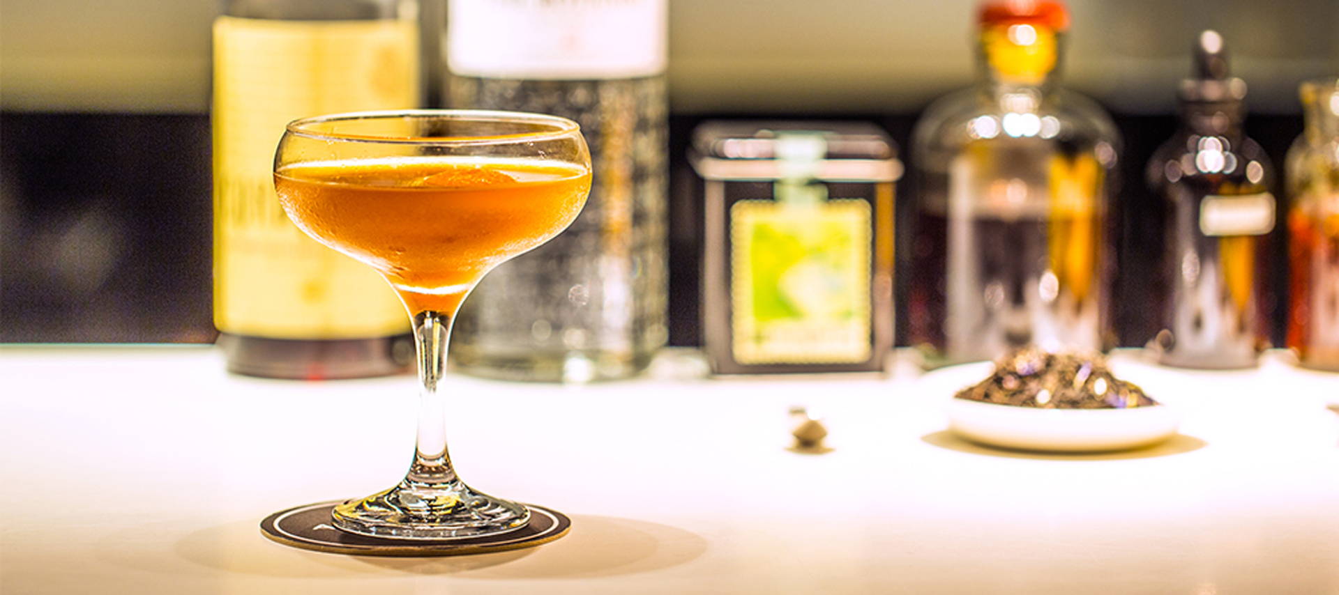 Cardamaro & Earl Grey Gin Cocktail earl grey black tea infused mixology