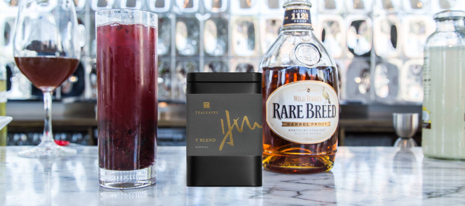 TEALEAVES Blackberry Bourbon Lemonade Tea Cocktail Mixology Recipe