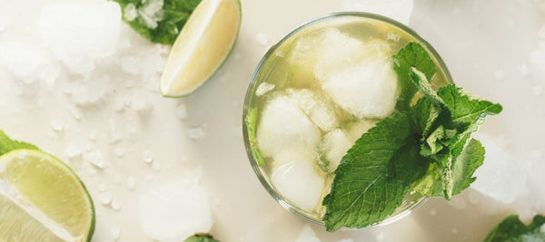 Iced Green Tea Mojito Drink