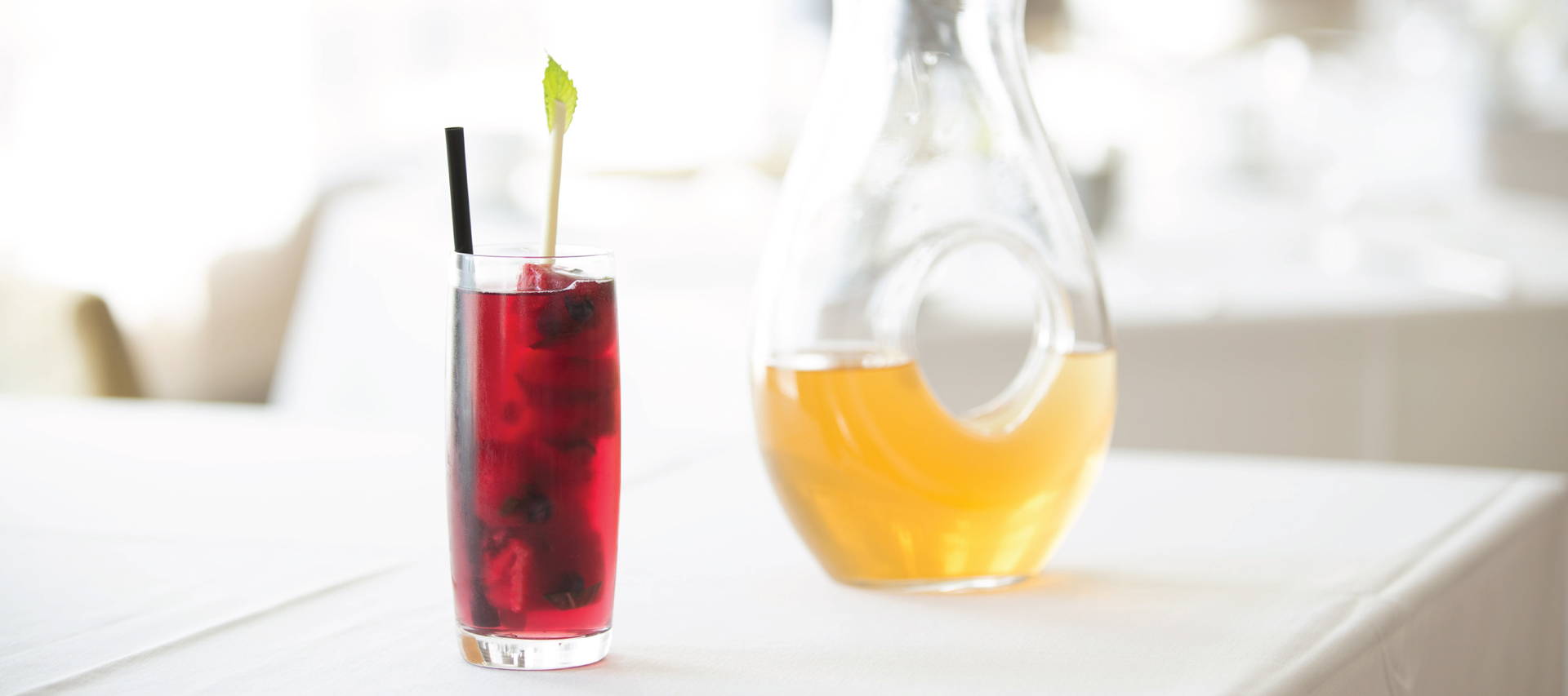 Lemon Verbena Iced Tea