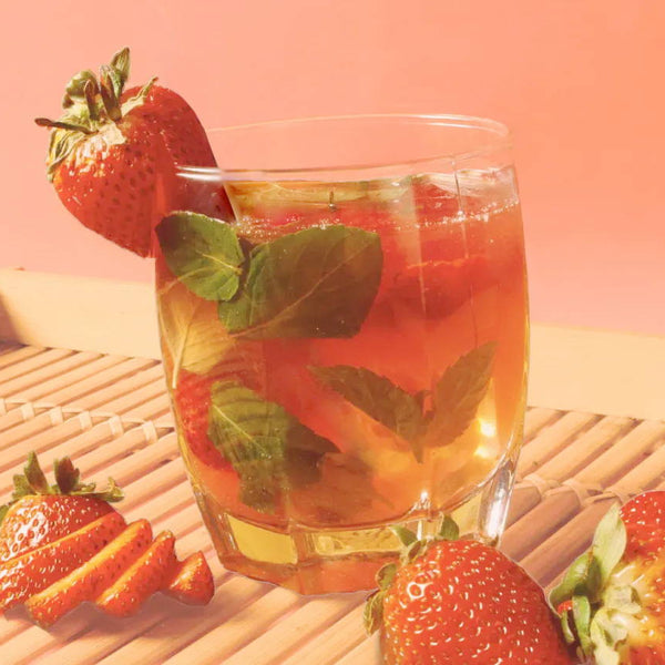 Strawberry Basil Iced Tea – The Cook's Nook