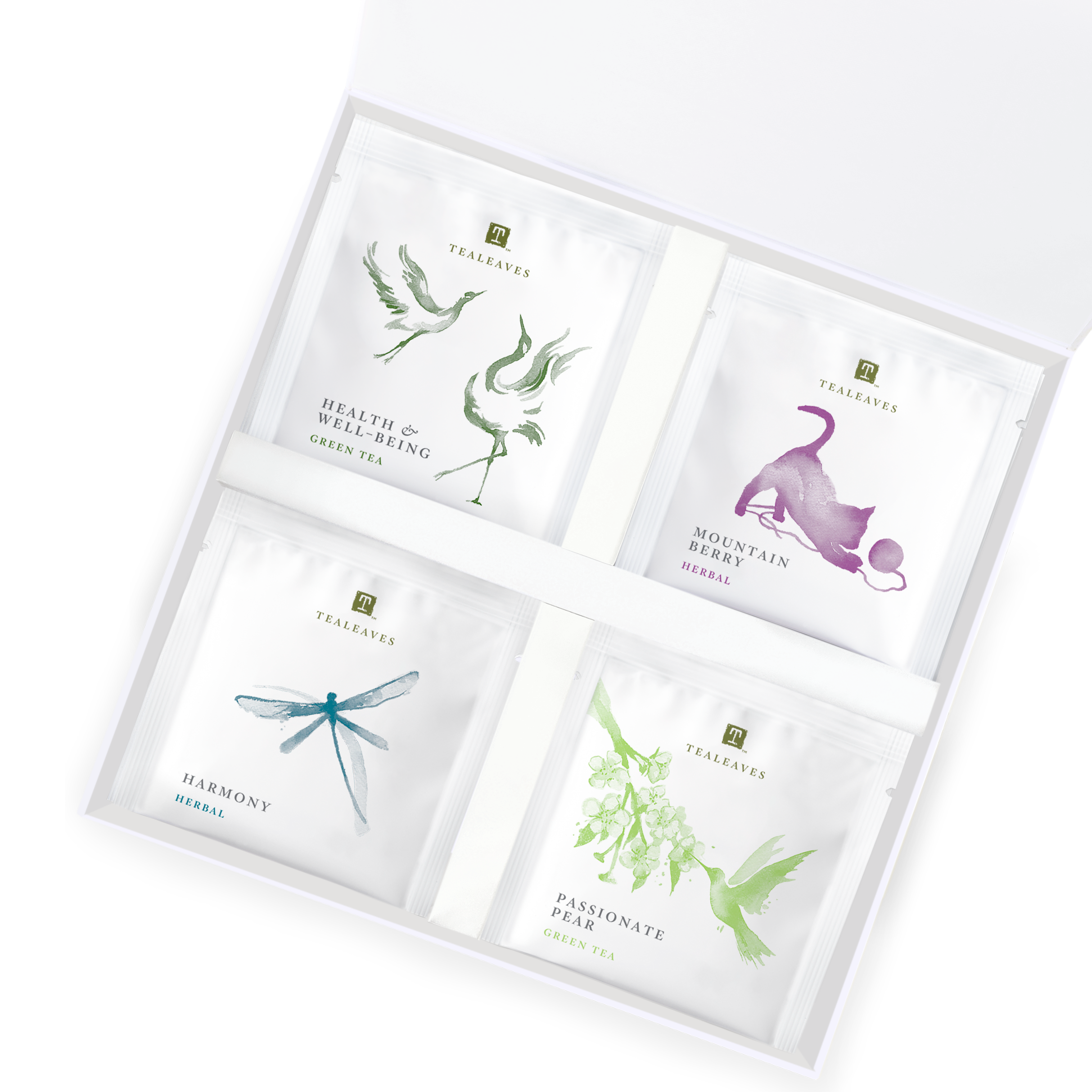 Health & Wellness Assorted Tea Gift Set from TEALEAVES