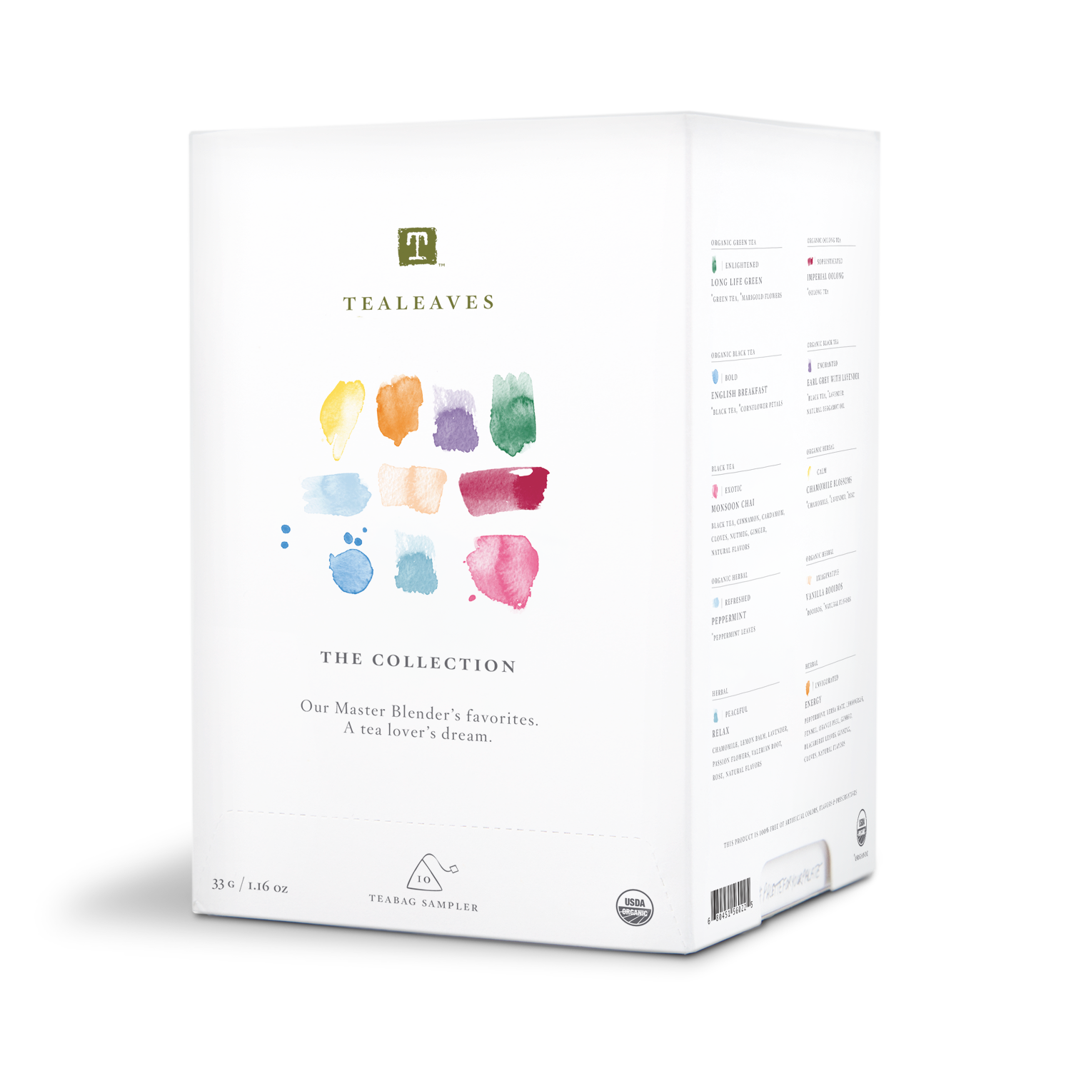 PANTONE Collection Tea Sampler - PANTONE Tea Set from TEALEAVES