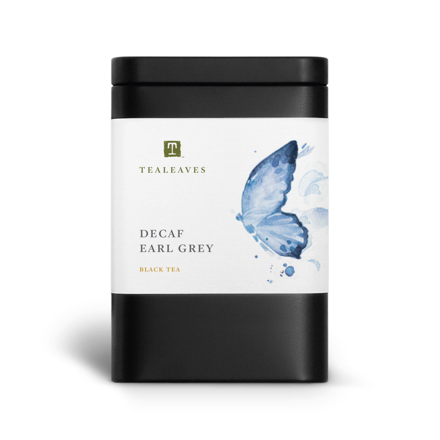 Loose Leaf Earl Grey Decaf Tea. Luxury loose leaf tea. Premium black tea.